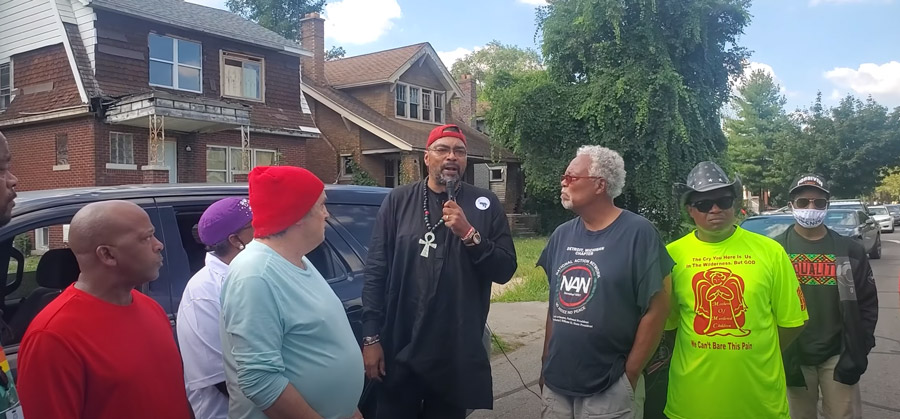 Panther Party Minister Malik Helps Us Shut Down Crack House, Finally!