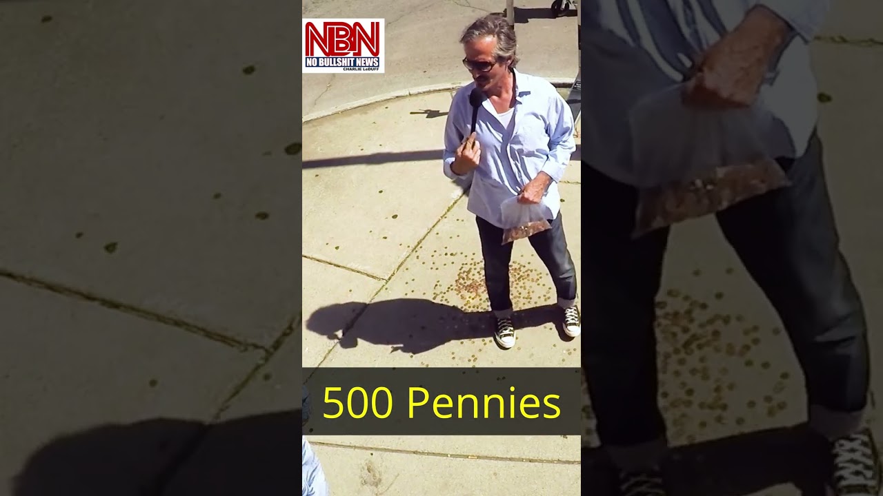 Would You Stop for $30 in Pennies? (Part 3) #Public #SocialExperiment #Inflation