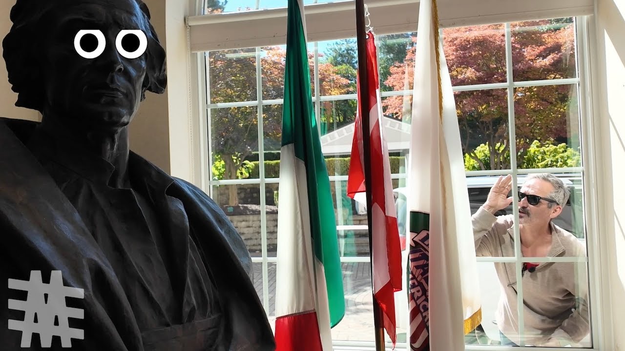 Charlie Discovers Columbus- Whatever happened to the statue of Christopher Columbus? We found him.