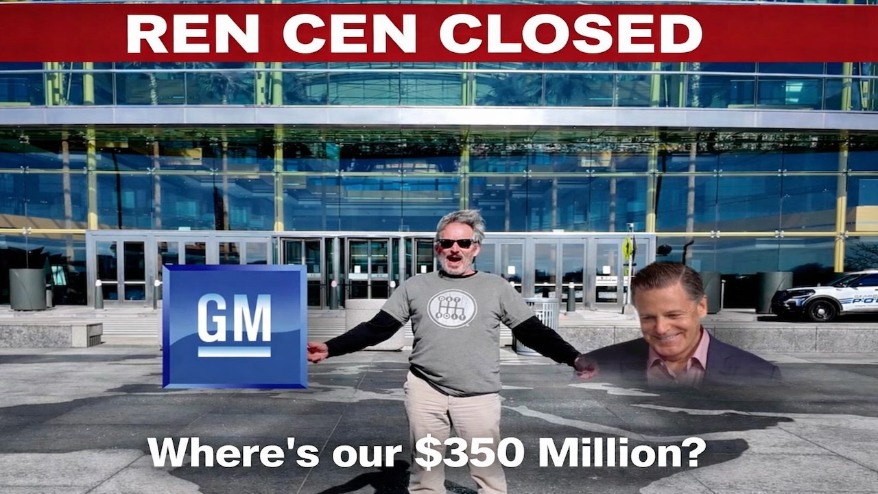 THE REN CEN IS DEAD! GM Flees Detroit for a Broom Closet—and WE’RE Paying the Bill!
