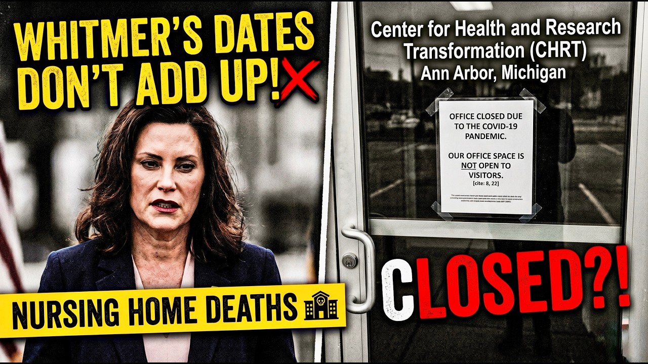 THE LOCKED DOOR: Whitmer’s Secret COVID Science is a GHOST TOWN! WHITMER’S DEATH DATA SCANDAL