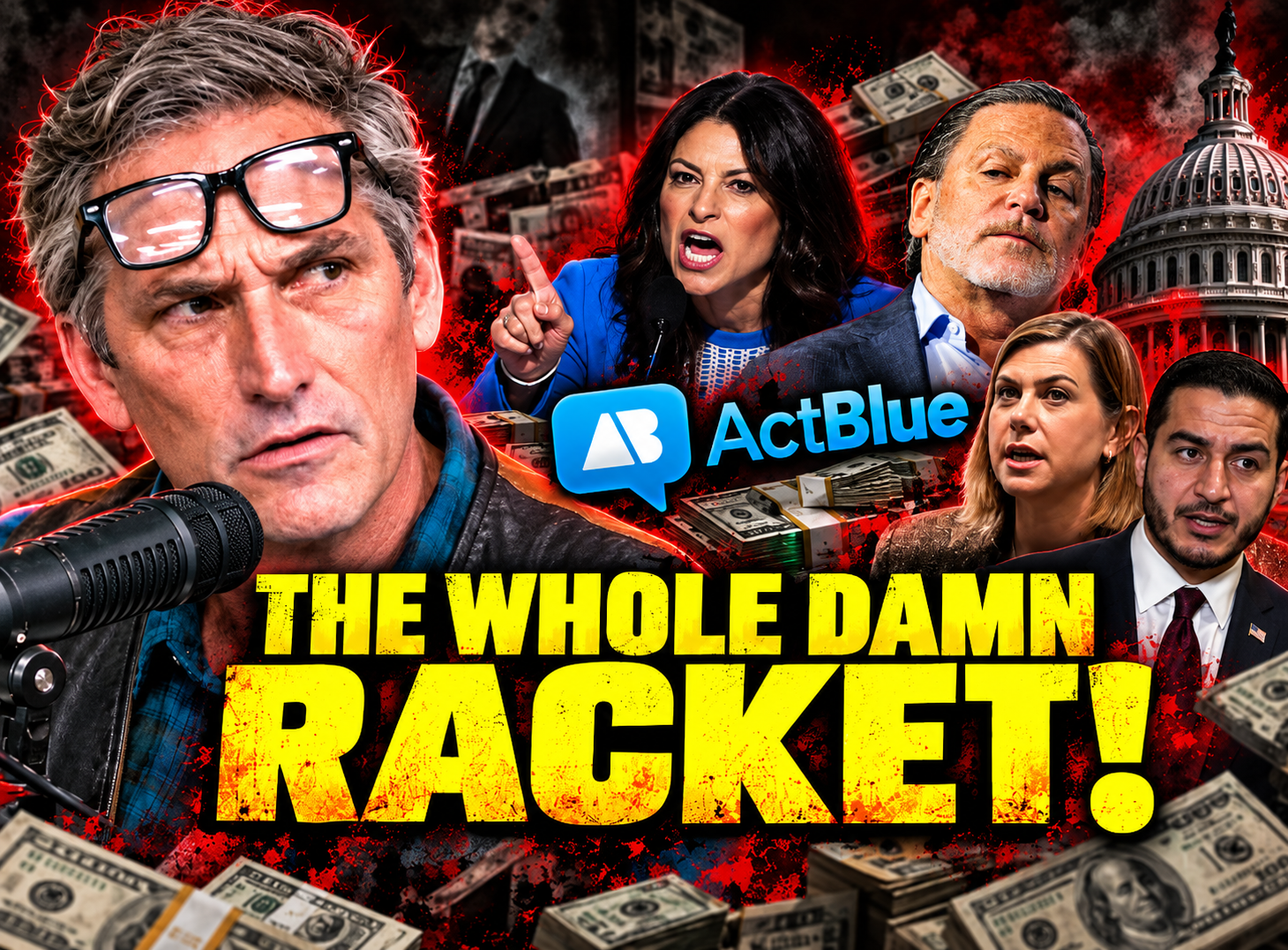 THE WHOLE DAMN RACKET!