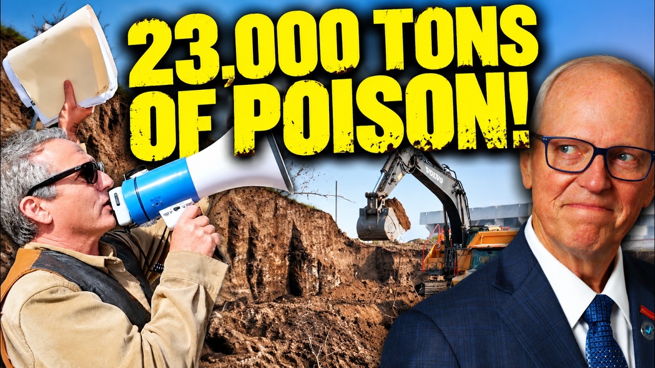 23,000 TONS OF TOXIC DIRT! WHERE’S THE MAYOR?
